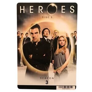 Mini Movie Poster - Heroes S3:D5 - TV Show Art Home Office Decor Fits A5 Frame